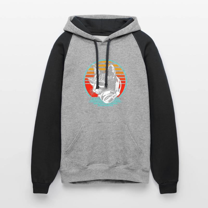 Cat Dj Techno House Edm Retro Rave Cat