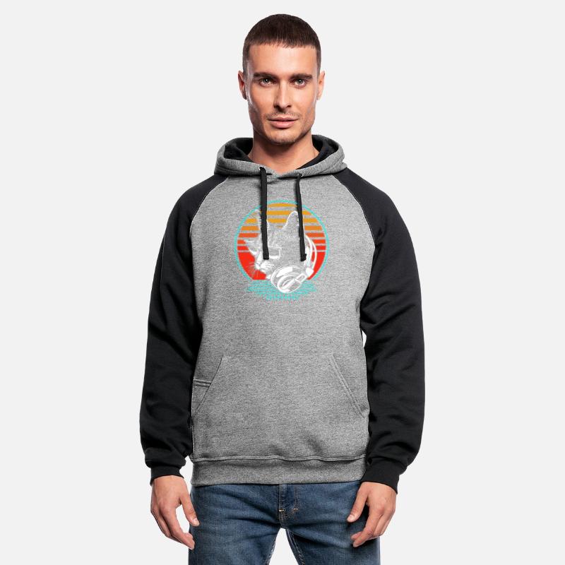 Cat Dj Techno House Edm Retro Rave Cat