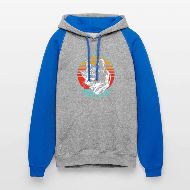 Cat Dj Techno House Edm Retro Rave Cat