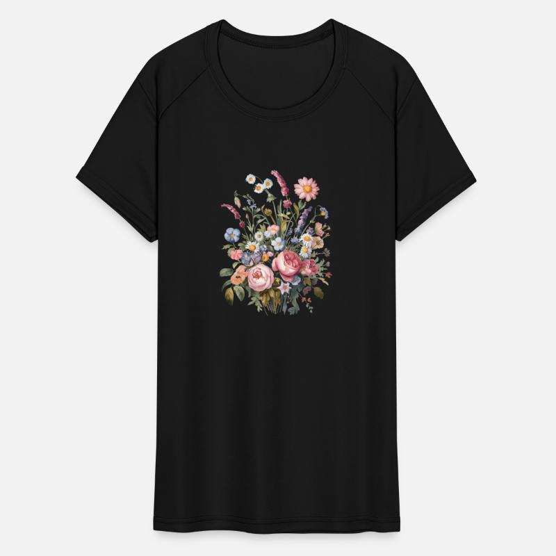 Charming Wildflower Watercolor Bouquet