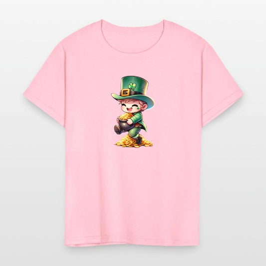 Chibi Leprechaun Stealing a Pot of Gold