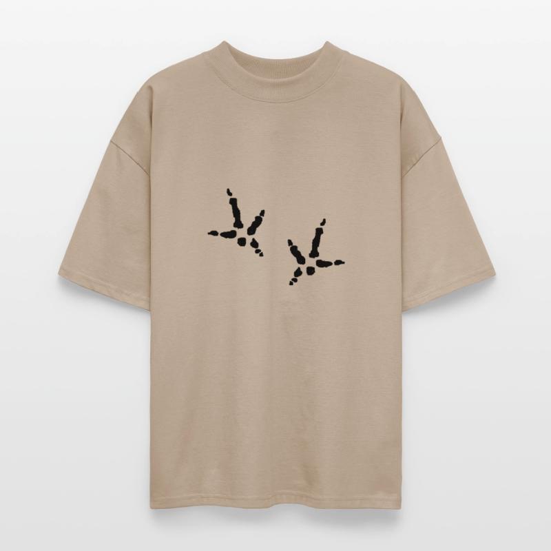 Chicken Tracks Footprints