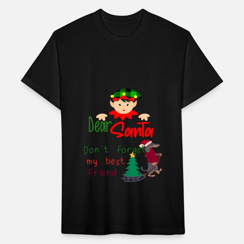 Christmas Santa Don't Forget My Best Friend Dog