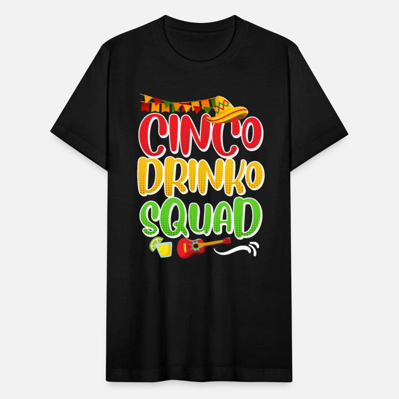 Cinco Drink Mexican drinking Party Fan Fiesta