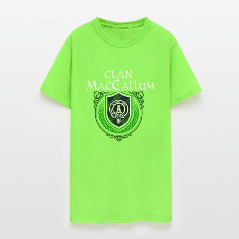 Clan MacCallum Scottish Crest Badge and Tartan