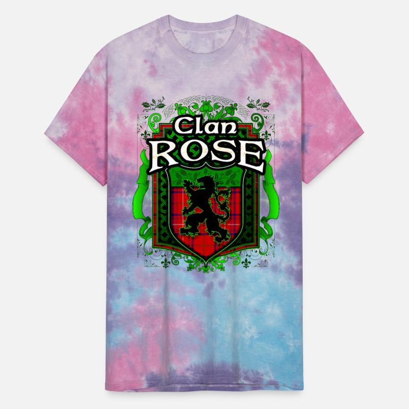 Clan Rose Tartan Rampant Lion Celtic