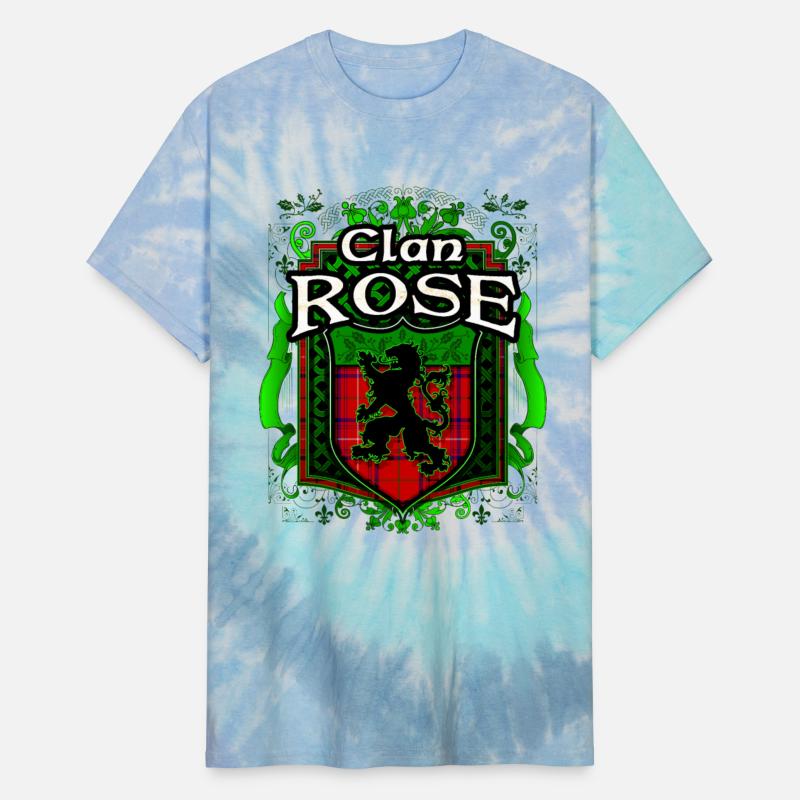 Clan Rose Tartan Rampant Lion Celtic