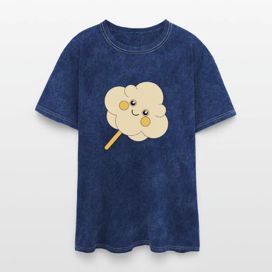 cloud playing a mini ukulele pearl white war