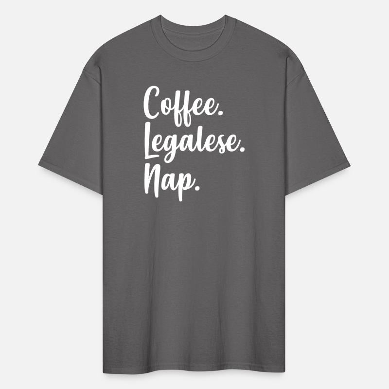 Coffee. Legalese. Nap.
