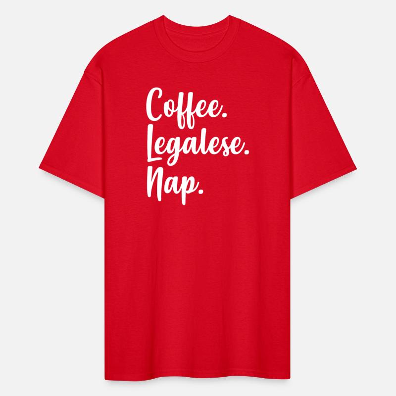Coffee. Legalese. Nap.