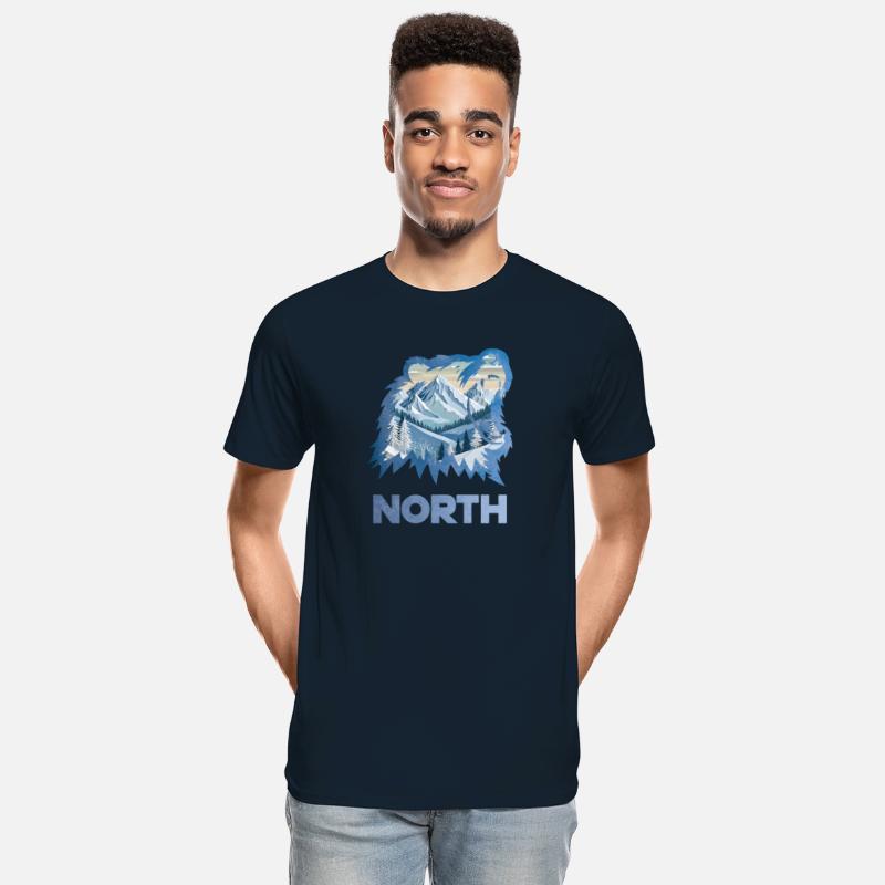 Cold Snowy Mountains: A Winter Wilderness Art Piec