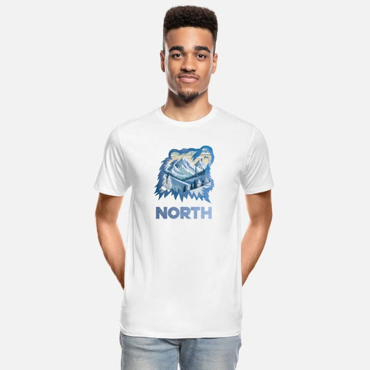 Cold Snowy Mountains: A Winter Wilderness Art Piec