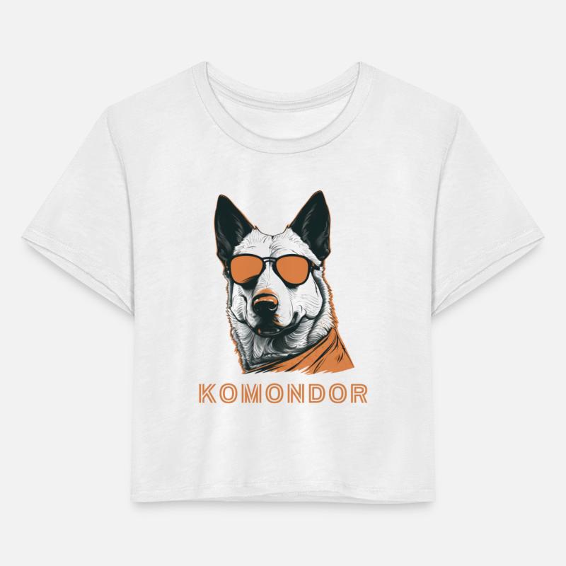 Colorful Sunglass komondor dog doggy Neon breeed