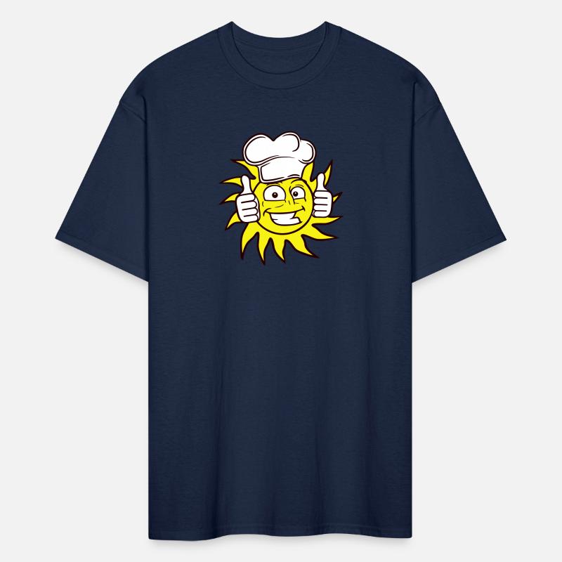 Cook Hat Sun Funny Happy Face Smile Thumbs Up Hand