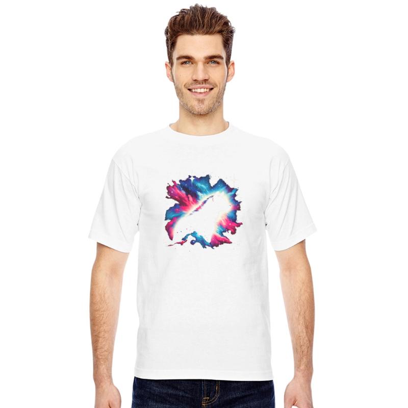 Cool Galaxy Graphic Space Art