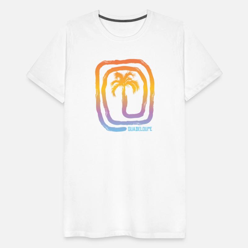 Cool Guadeloupe Palm Tree Souvenir Vacation