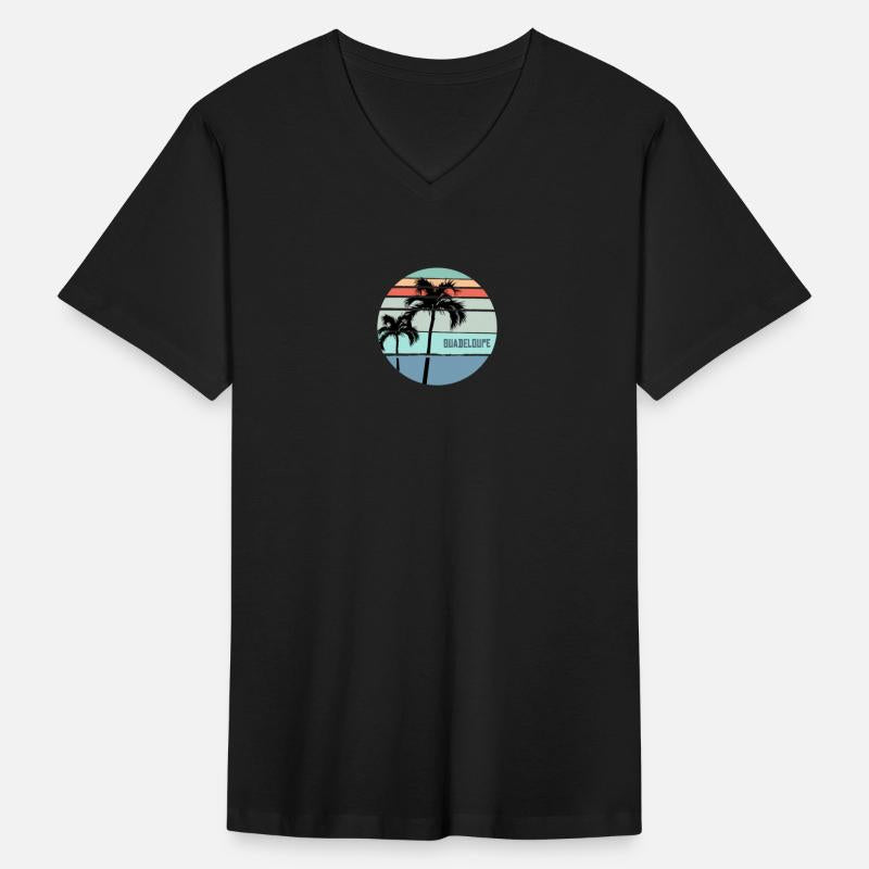 Cool Guadeloupe Palm Tree Vacation Souvenir