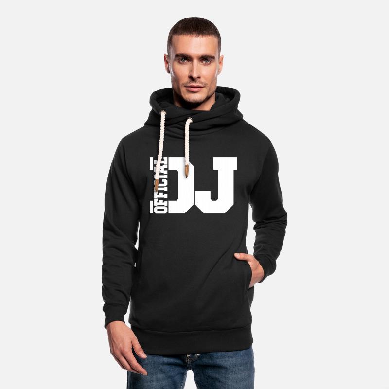 Cool Official DJ Club Music Party Text Lettering