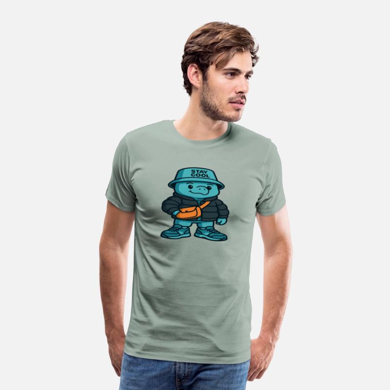 Cool Turtle Streetwear Mascot