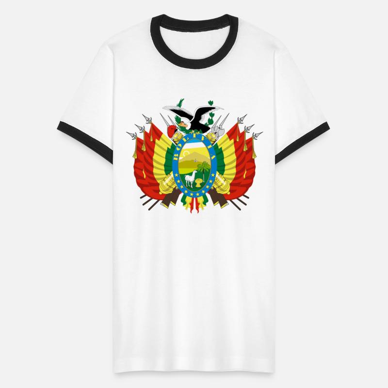 COUNTRY FLAG AND EMBLEM BOLIVIA COAT OF ARMS