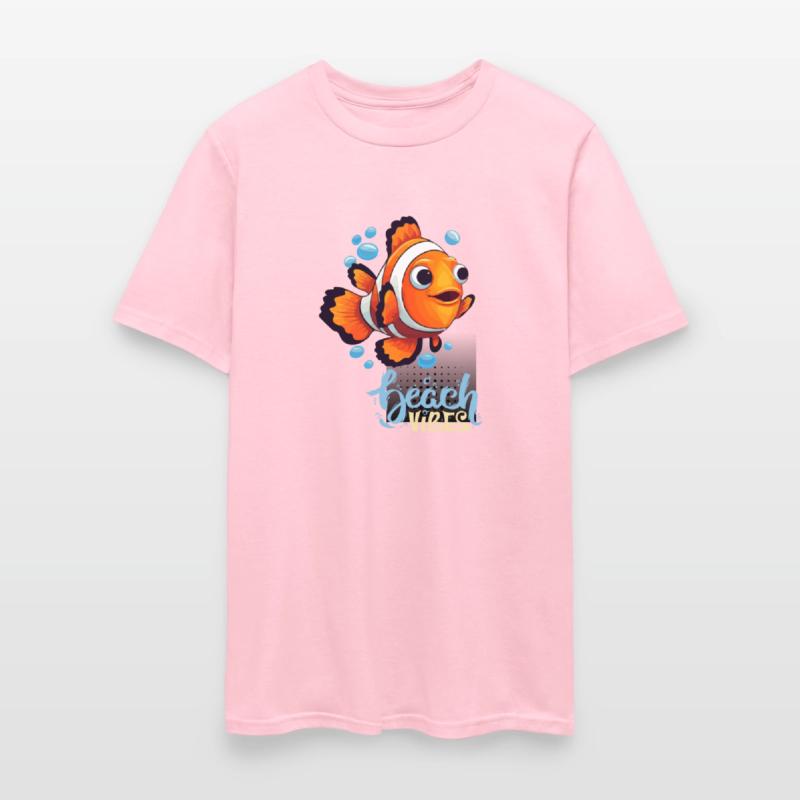 Cream Blue Green Modern Skeleton Beach