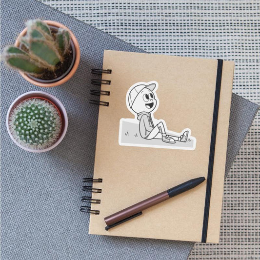 create a minimalistic cartoon