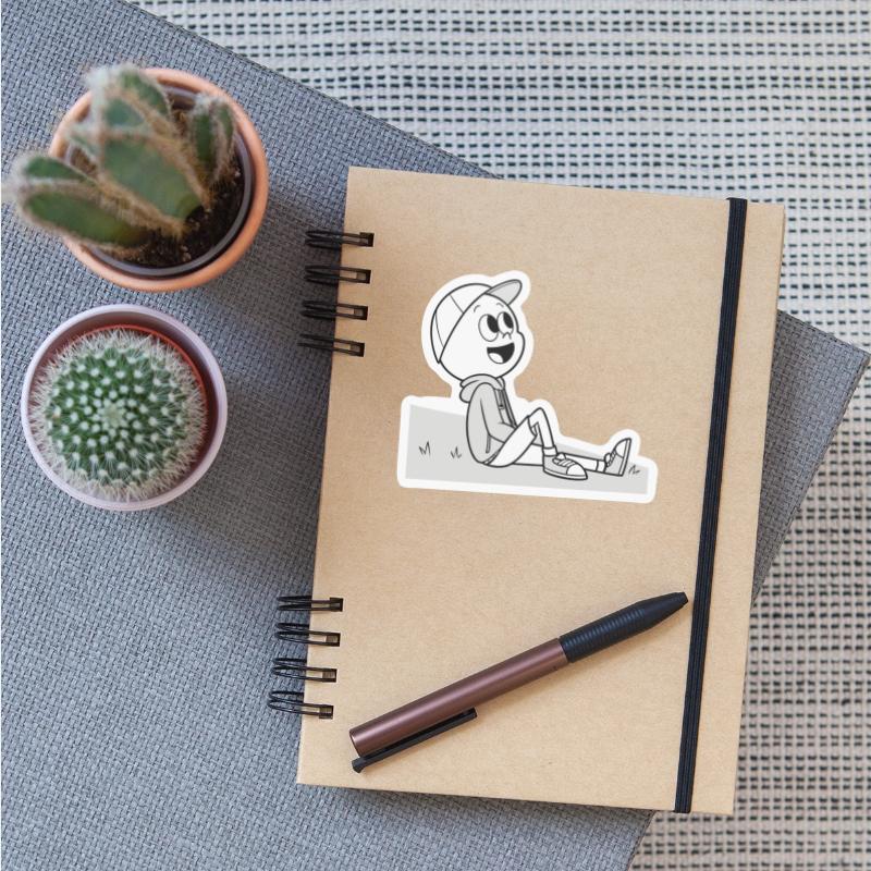 create a minimalistic cartoon
