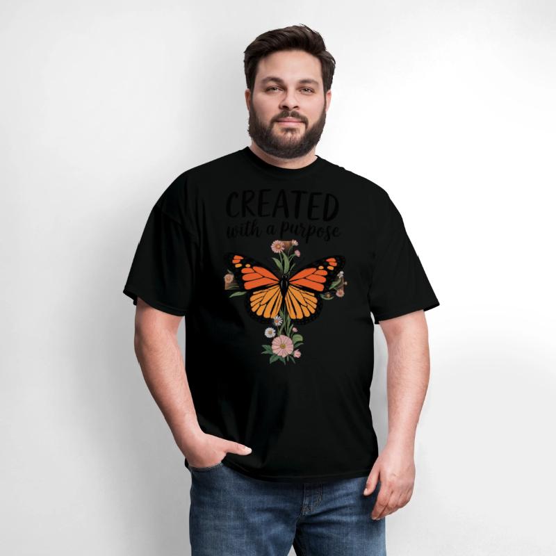 created with a purpose Christian Cross Of Jesus