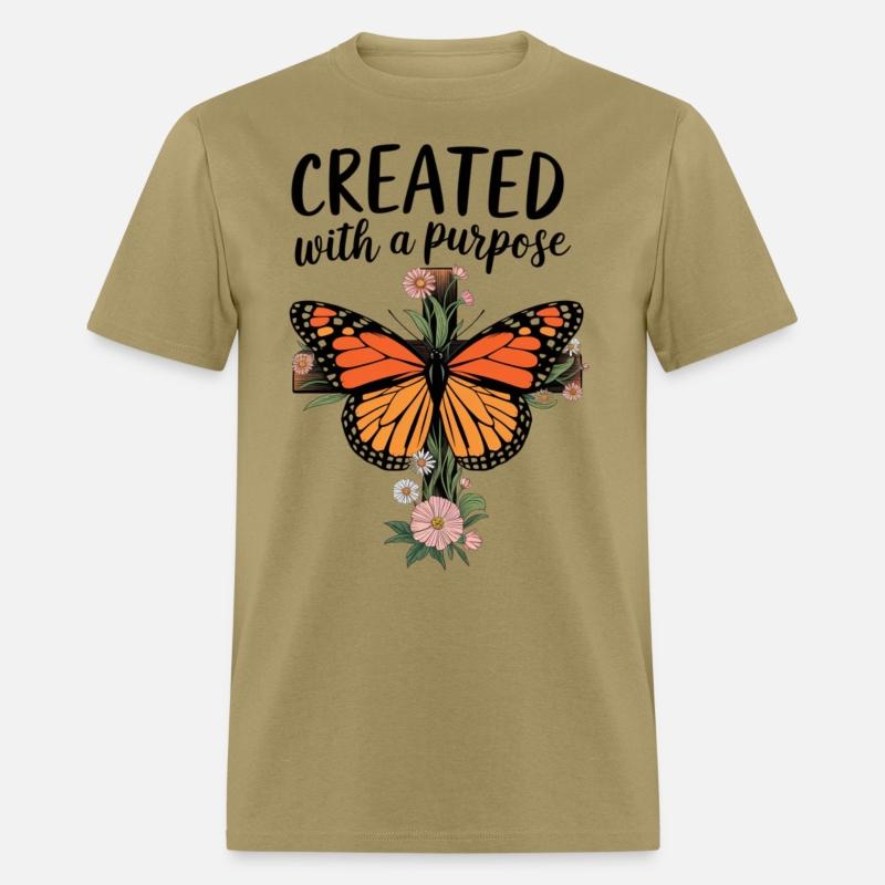 created with a purpose Christian Cross Of Jesus