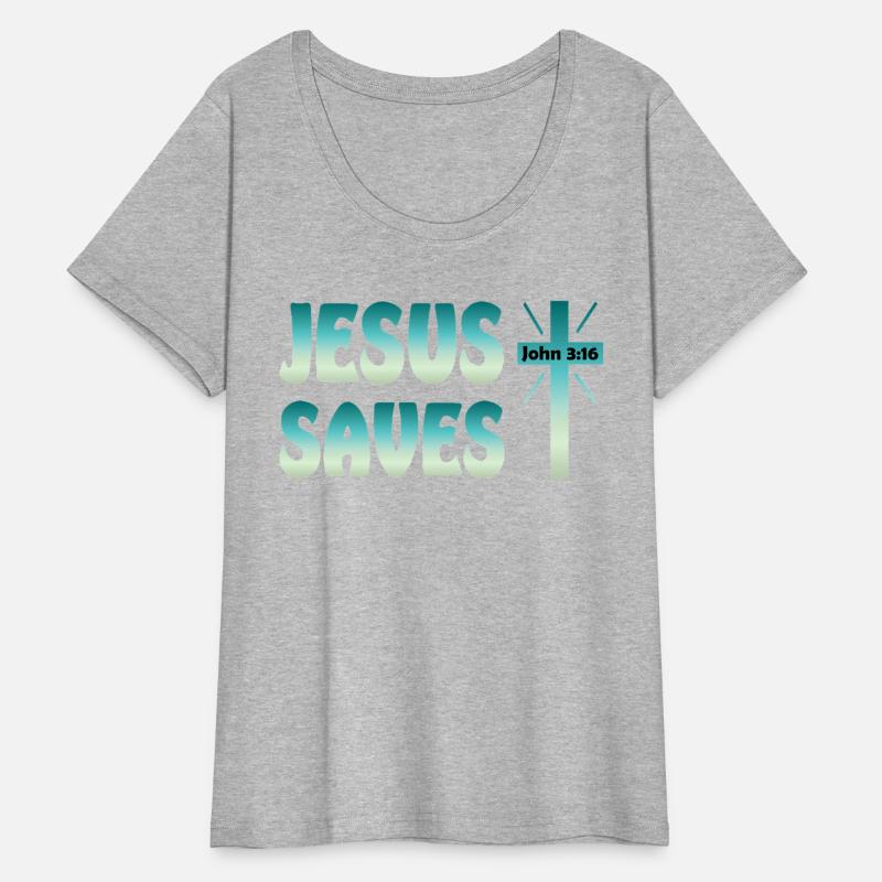 Cross, Jesus Saves, John 3:16. Minimalist