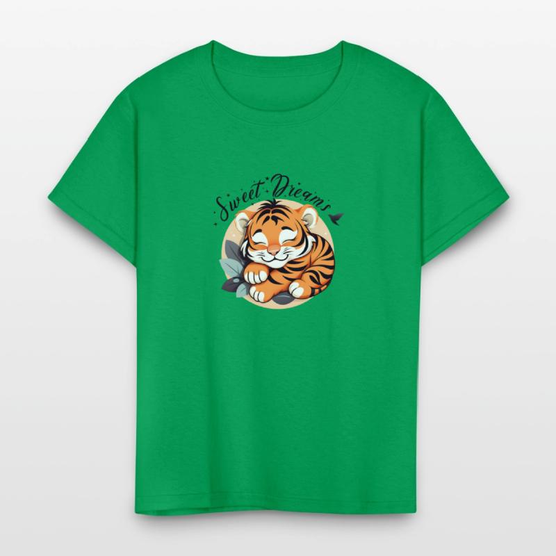 Cute Baby Tiger Sleeping