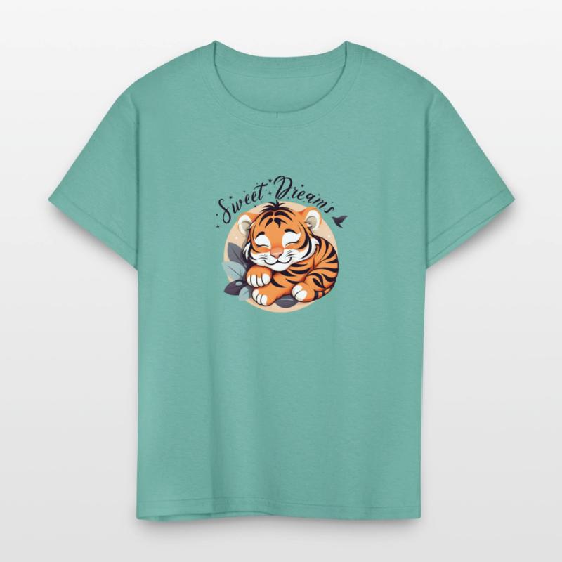 Cute Baby Tiger Sleeping