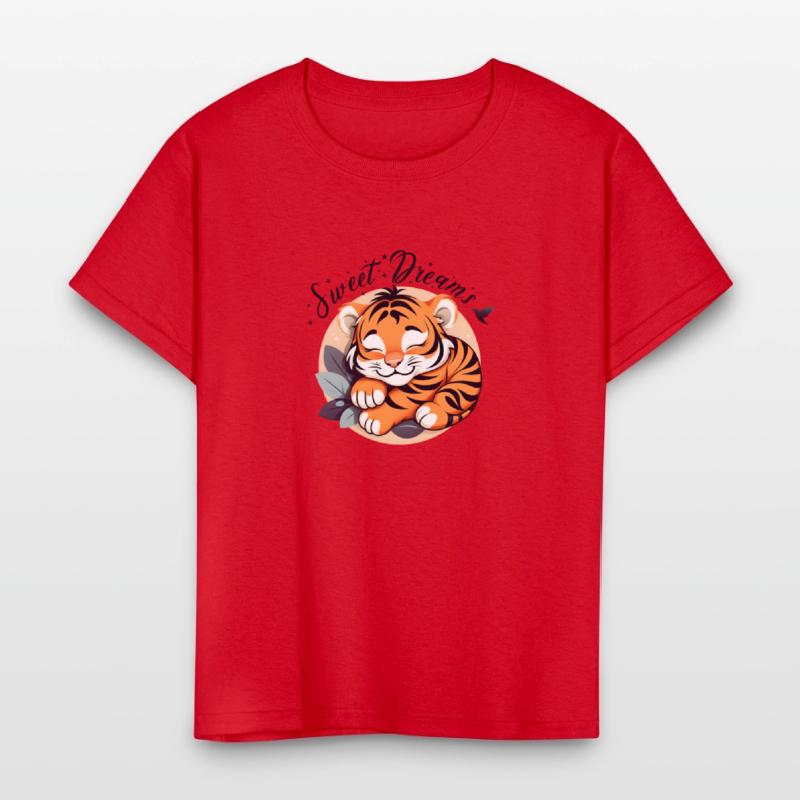 Cute Baby Tiger Sleeping