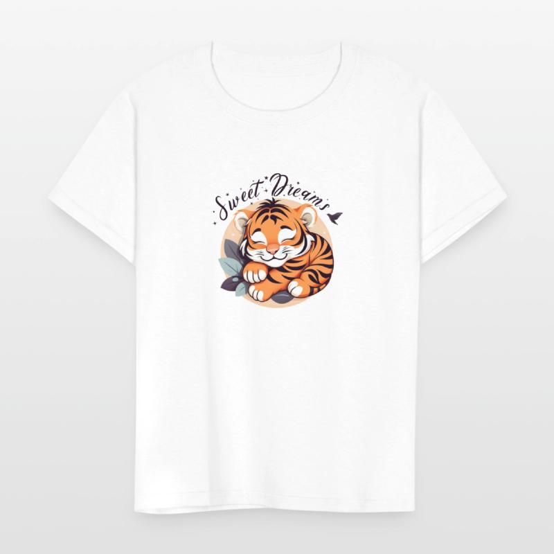 Cute Baby Tiger Sleeping