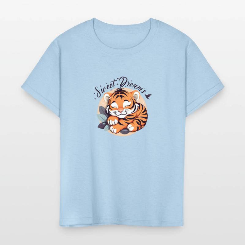 Cute Baby Tiger Sleeping