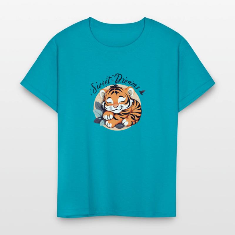 Cute Baby Tiger Sleeping