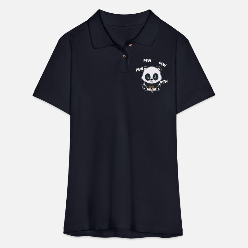 Cute Gamer Panda Console Player Gaming