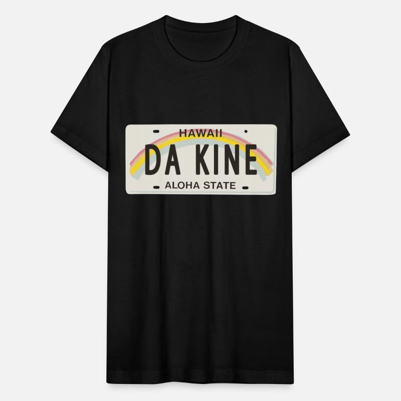 Da Kine Hawaii License Plate Graphic