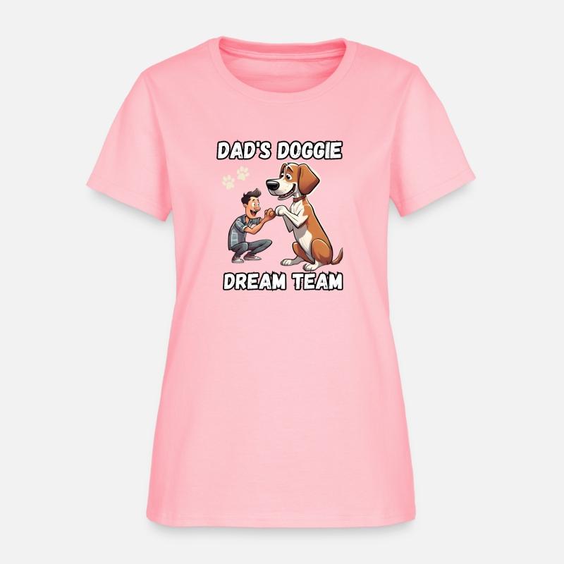 Dad's Doggie Dream Team - Dog Dad Father's Day