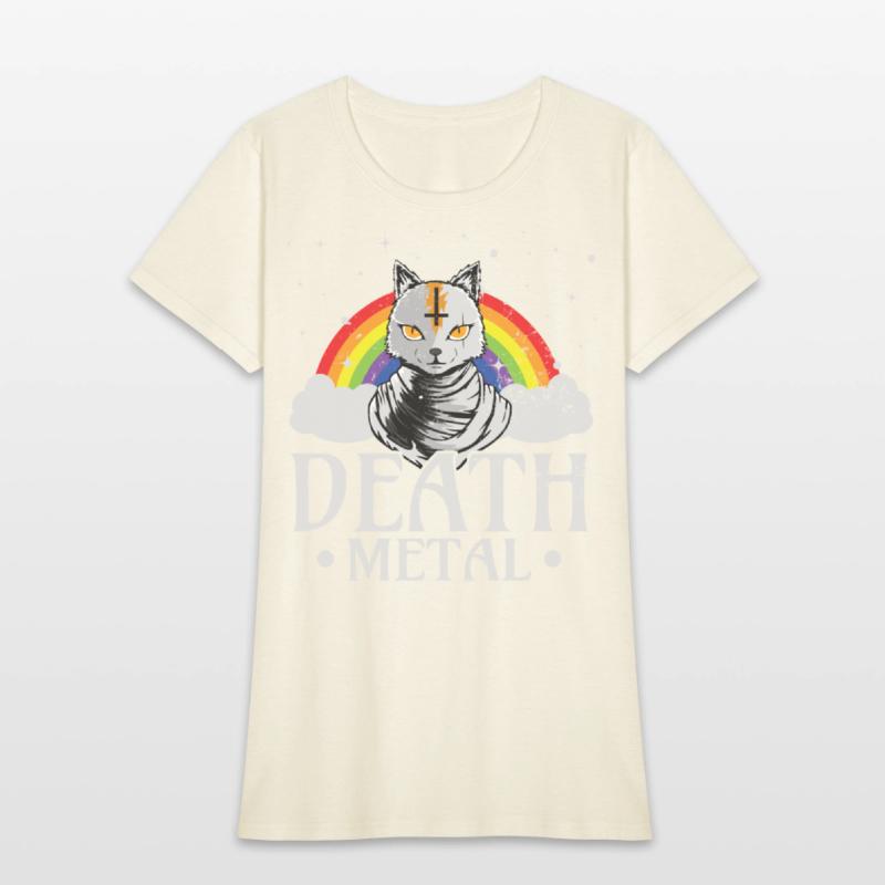 Death Metal Rock Satan Cat For Concerts Festivals