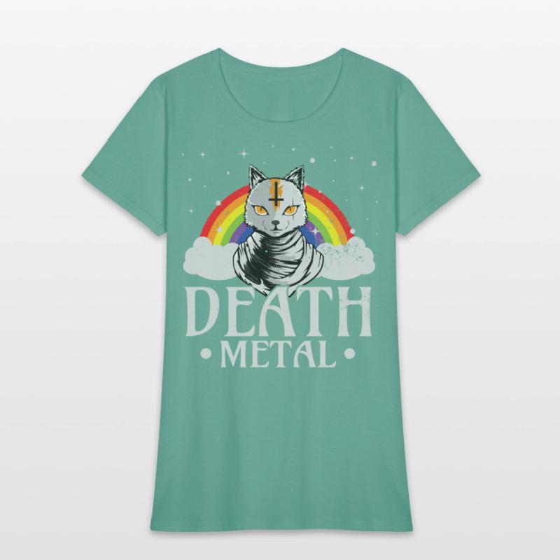 Death Metal Rock Satan Cat For Concerts Festivals