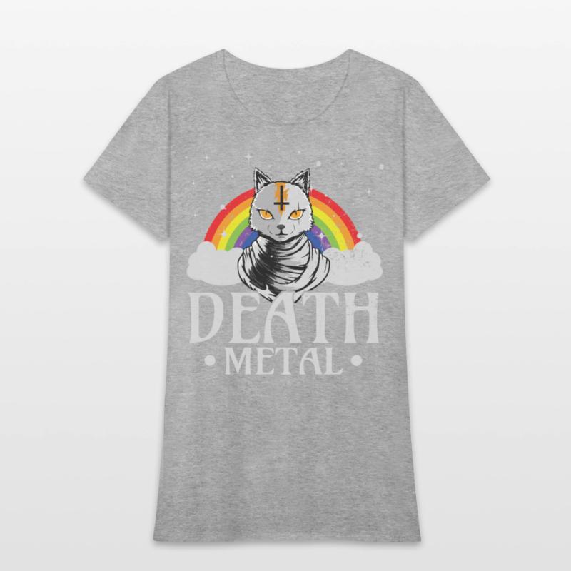 Death Metal Rock Satan Cat For Concerts Festivals
