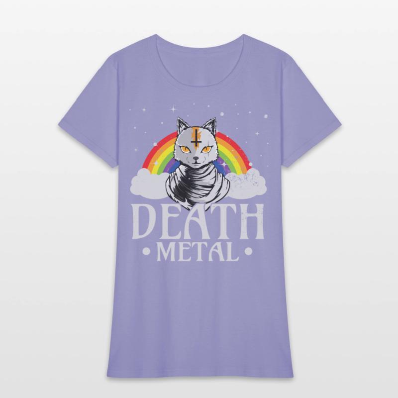 Death Metal Rock Satan Cat For Concerts Festivals