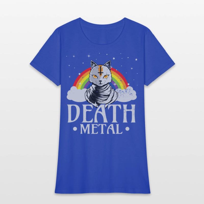 Death Metal Rock Satan Cat For Concerts Festivals