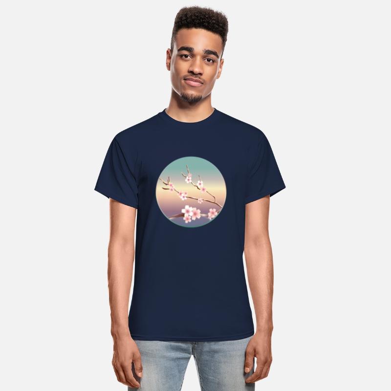 delicate cherry blossoms on a branch in spring