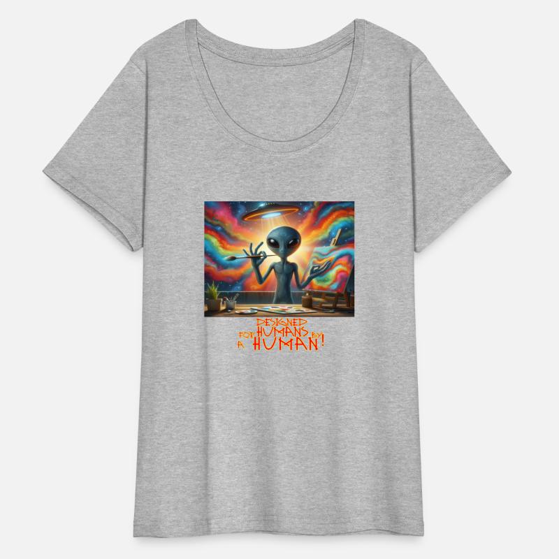 “DESIGNED FOR HUMANS BY A HUMAN!”– WITTY ALIEN ART