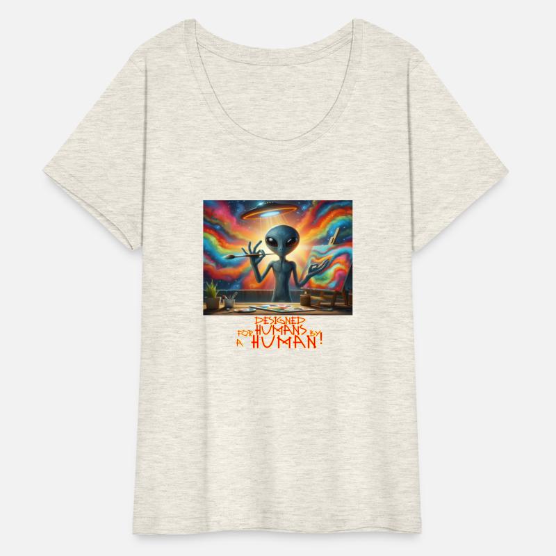 “DESIGNED FOR HUMANS BY A HUMAN!”– WITTY ALIEN ART