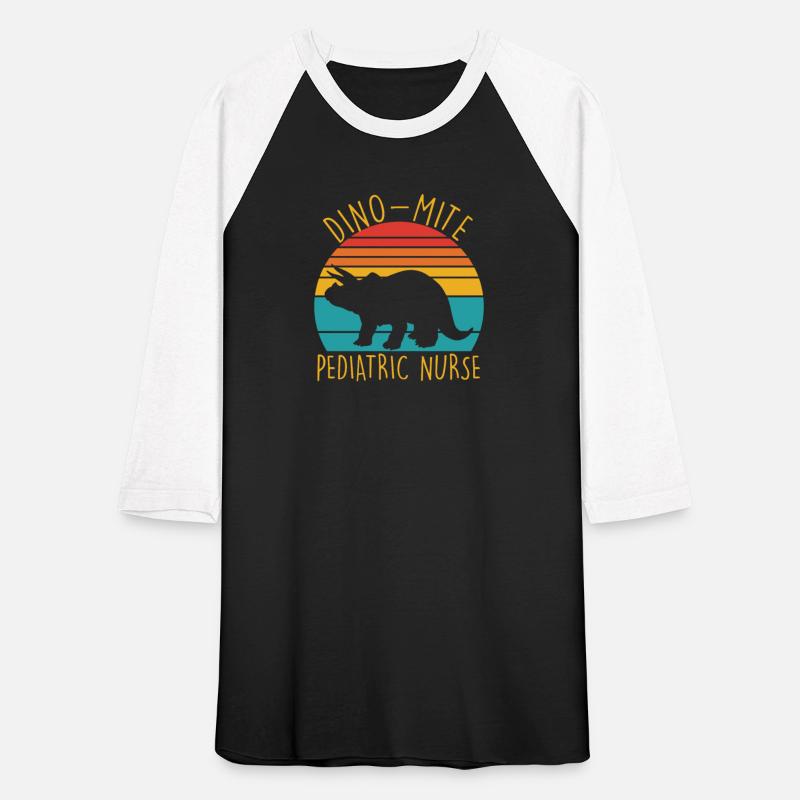 Dino-mite Pediatric Nurse Retro Apparel