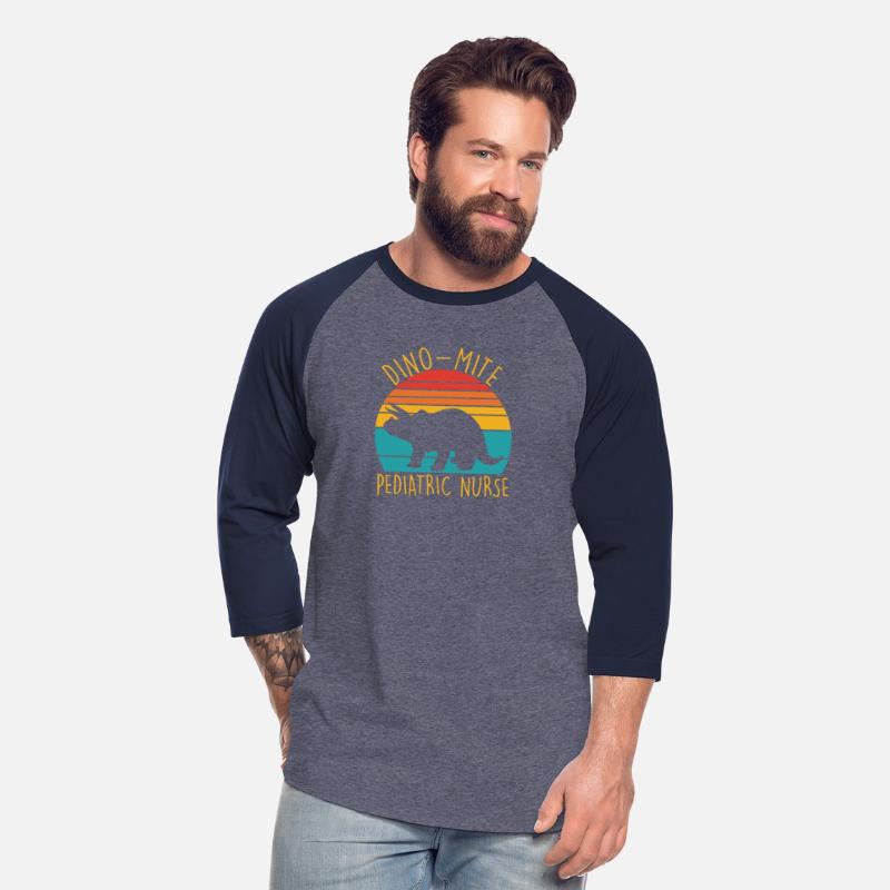 Dino-mite Pediatric Nurse Retro Apparel
