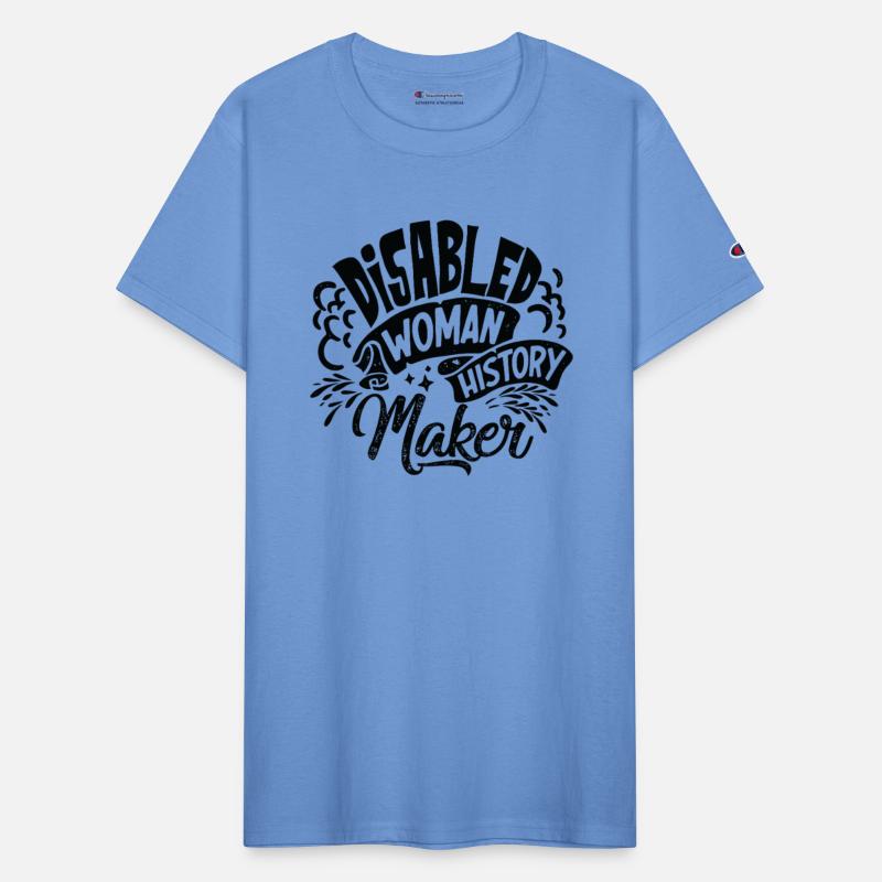 Disabled Woman History Maker (Black Design)